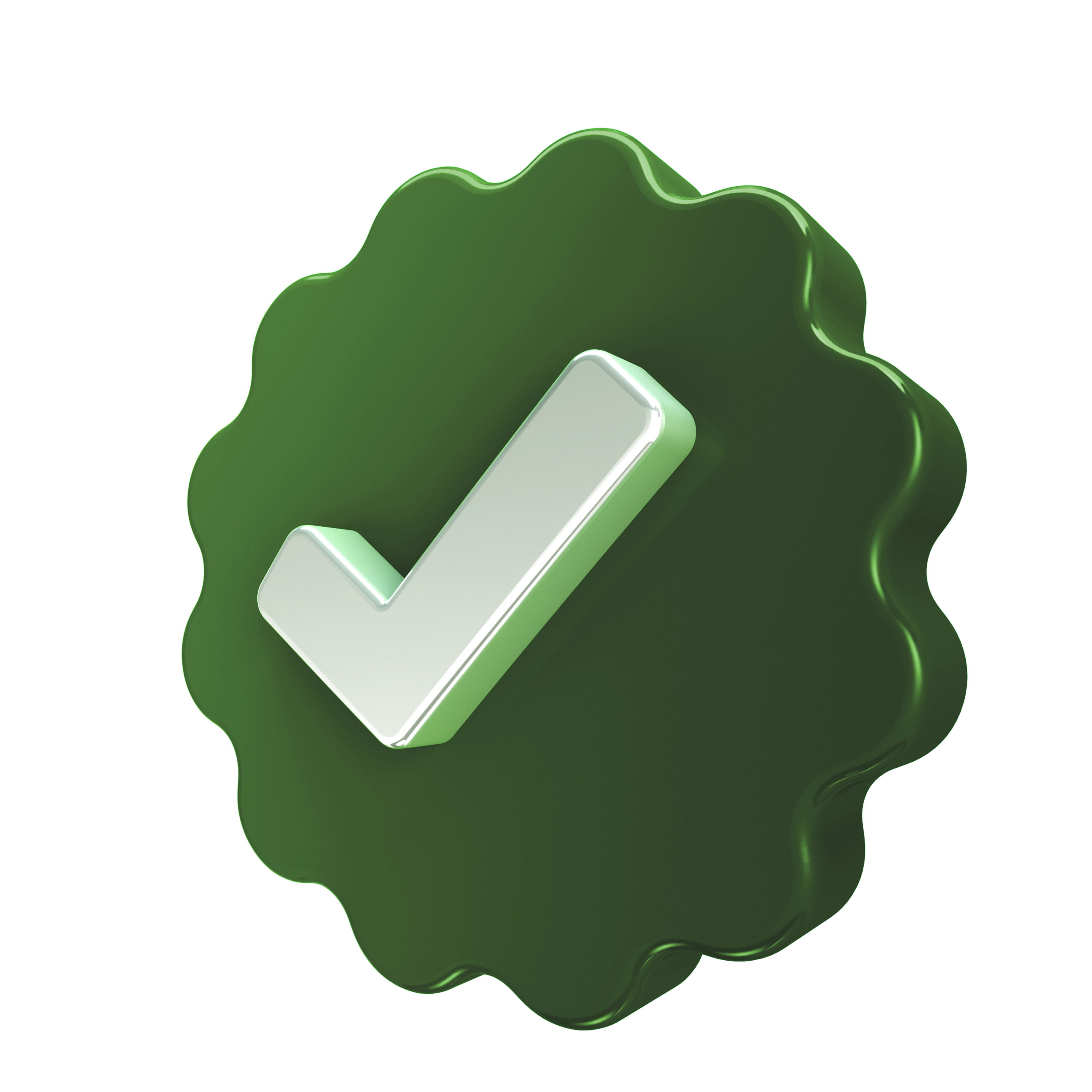 3D Checkmark Icon