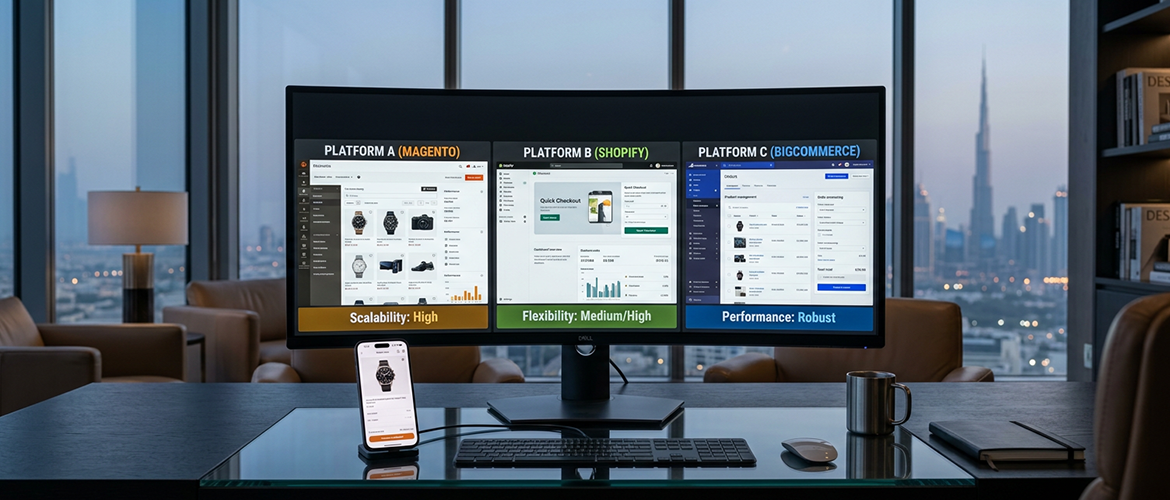 E-commerce website development in Dubai