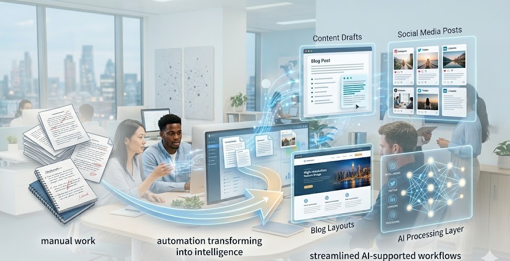 AI-powered content creation
